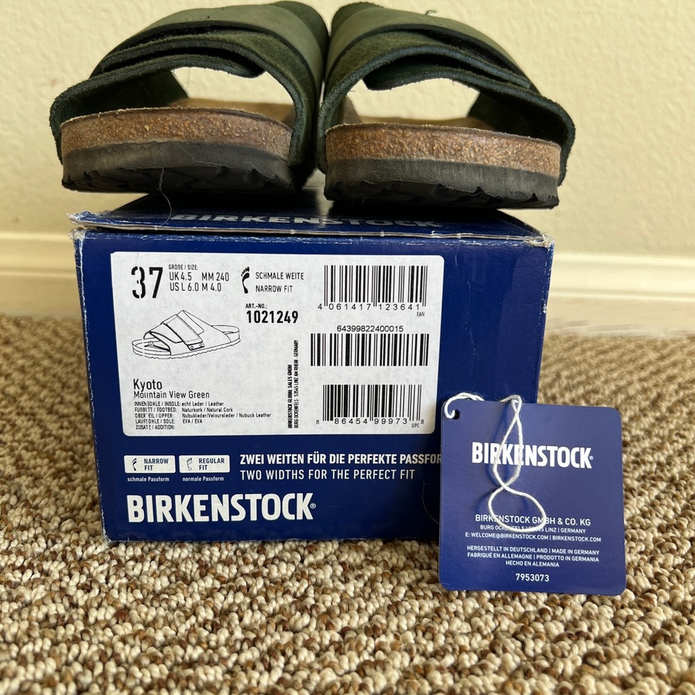 Birkenstock Kyoto in Forest Green
